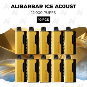 10 PCS – Alibarbar Ice Adjust 12000 Puffs