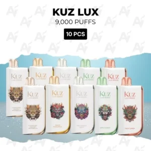 10 PCS – KUZ Lux 9000 Puffs