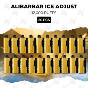 20 PCS – Alibarbar Ice Adjust 12000 Puffs