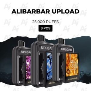 3 PCS – Alibarbar Upload 25000 Puffs