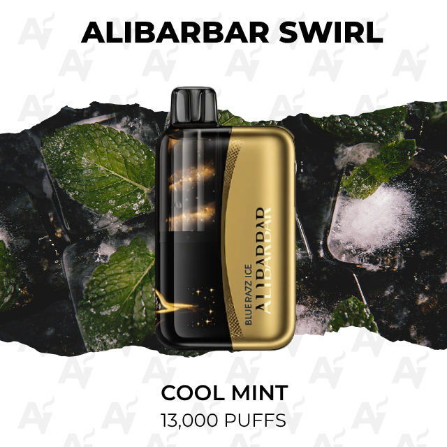 Alibarbar Swirl Cool Mint 13000 Puffs.png