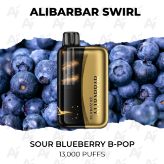 Alibarbar Swirl Sour Blueberry B Pop 13000 Puffs.png