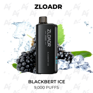 ZLOADR Blackberry Ice V9000 Puffs