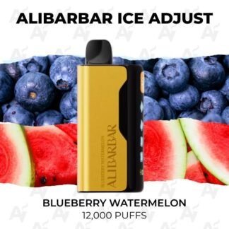 Alibarbar ice adjust 12000 puffs blueberry watermelon.jpg