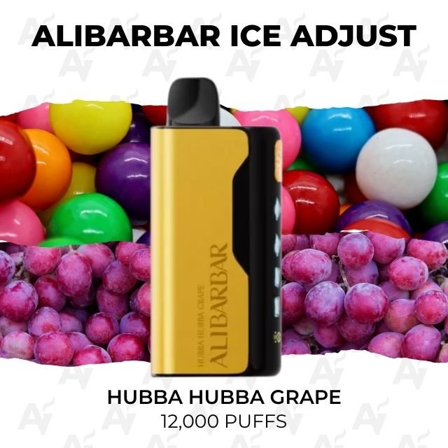Alibarbar ice adjust 12000 puffs hubba hubba grape.jpg