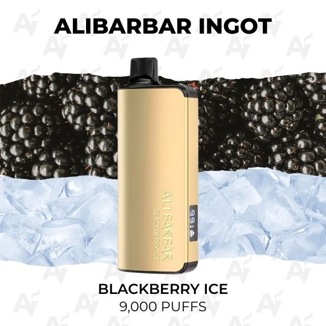 Alibarbar ingot 9000 puffs blackberry ice 1.jpg