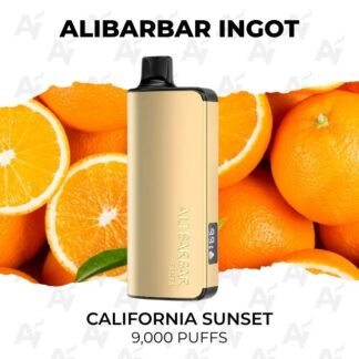 Alibarbar ingot 9000 puffs california sunset.jpg