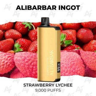 Alibarbar ingot 9000 puffs strawberry lychee.jpg
