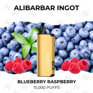 Alibarbar Ingot Blueberry Raspberry 15000 Puffs