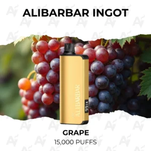 Alibarbar Ingot Grape 15000 Puffs