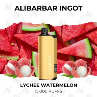 Alibarbar ingot lychee watermelon 15000 puffs.webp