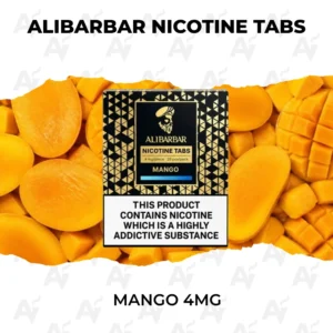 ALIBARBAR Nicotine Tabs – Mango 4mg