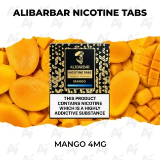 Alibarbar nicotine tabs mango 4mg.webp