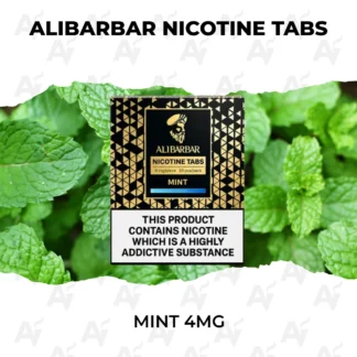 Alibarbar nicotine tabs mint 4mg.webp