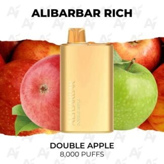 Alibarbar rich 8000 puffs double apple.jpg
