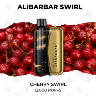 Alibarbar swirl cherry swirl 13000 puffs.webp