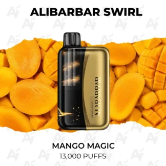 Alibarbar swirl mango magic 13000 puffs.webp