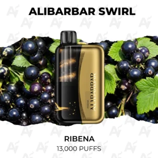 Alibarbar swirl ribena 13000 puffs.webp