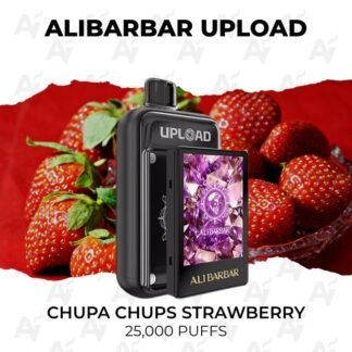 Alibarbar upload pods only 25000 puffs chupa chups strawberry.jpg
