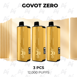 3 PCS – GOVOT ZERO 12000 puffs