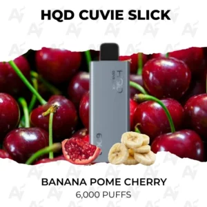 HQD Cuvie Slick Banana Pome Cherry 6000 Puffs