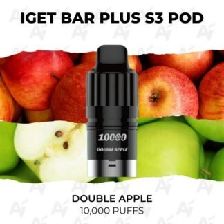 Iget bar plus pods 10000 puffs double apple 2.jpg