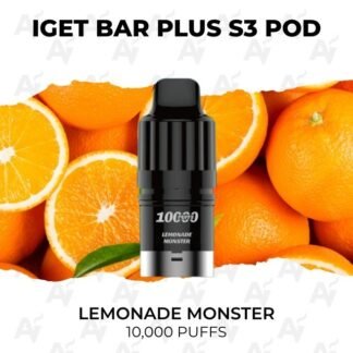 Iget bar plus pods 10000 puffs lemonade monster 2.jpg