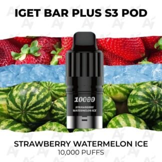 Iget bar plus pods 10000 puffs strawberry watermelon ice.jpg