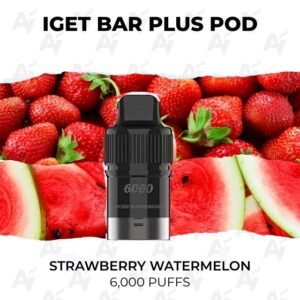 IGET Bar Plus Pod Strawberry Kiwi 6000 Puffs