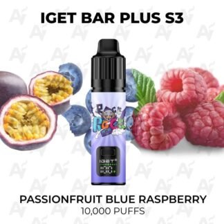Iget bar plus s3 10000 passionfruit blue raspberry 1.jpg