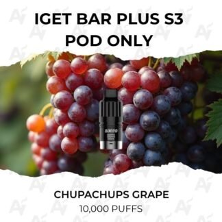 Iget bar plus s3 pod only chupachups grape10000 puffs.jpg