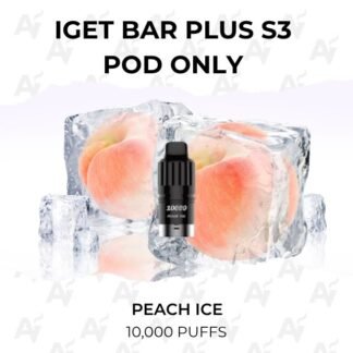 Iget bar plus s3 pod only peach ice10000 puffs.jpg