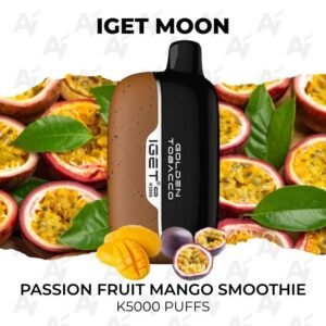 IGET Moon Passion Fruit Mango Smoothie K5000 Puffs