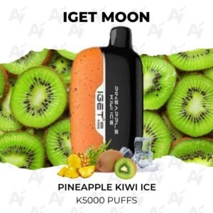 IGET Moon Pineapple Kiwi Ice K5000 Puffs