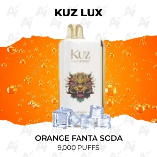 Kuz lux 9000 orange fanta soda.webp