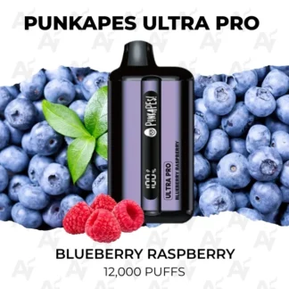 Punkapes ultra pro 12000 blueberry raspberry 1.webp