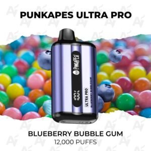 Punkapes Ultra Pro Blueberry Raspbery Bubble Gum 12000 Puffs