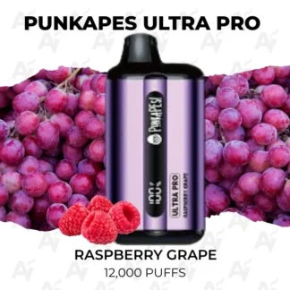 Punkapes ultra pro 12000 raspberry grape.webp