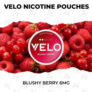 Velo nicotine pouches blushy berry 6mg.webp