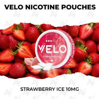 Velo nicotine pouches strawberry ice 10mg.webp