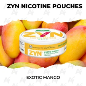 ZYN Nicotine Pouches – Exotic Mango 9mg
